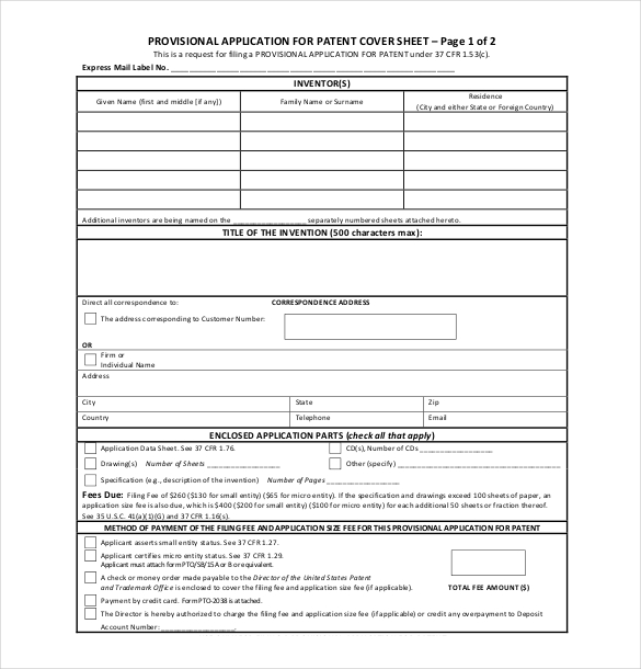 Provisional Patent Application Example Emmamcintyrephotography