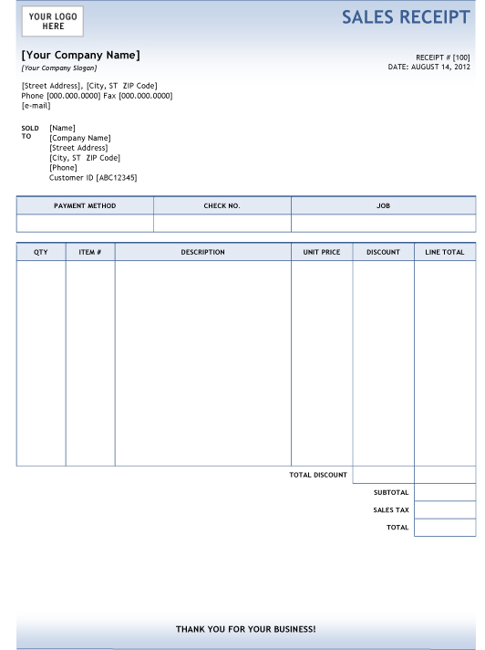free house rental invoice | House Rent Receipt Template   DOC 