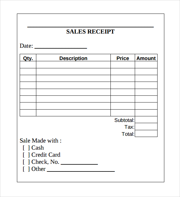 sample sales receipt   Mini.mfagency.co