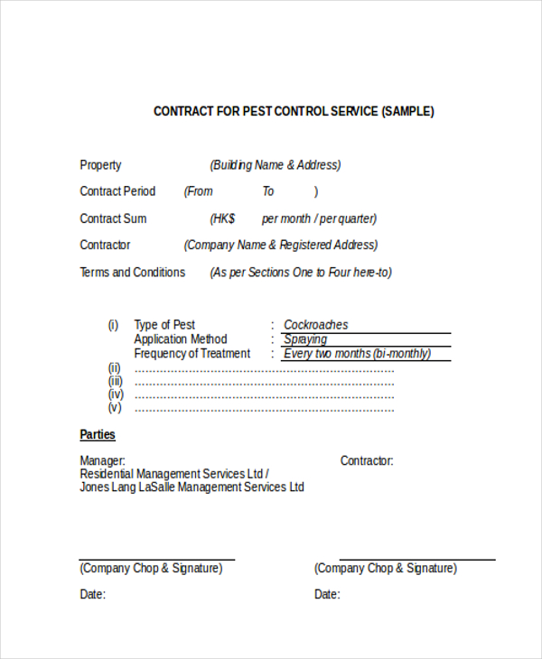 Service Agreement Template Doc | beneficialholdings.info