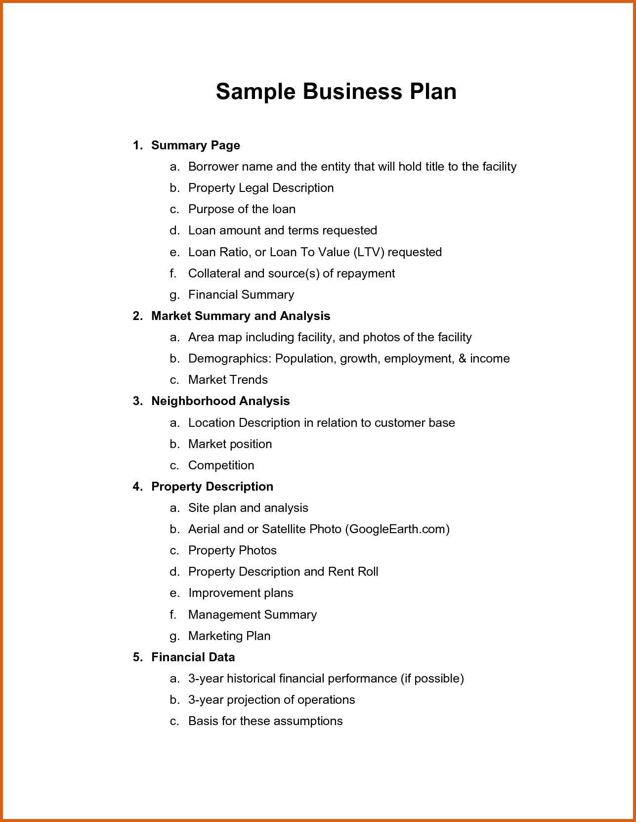 Strategic Business Plan Example