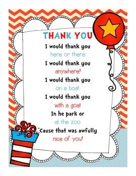 Creative Thank You Note to Teacher from Parent