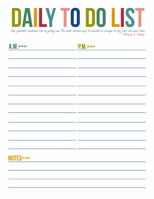 Daily Task List Template – 9+ Free Word, Excel, PDF Format 