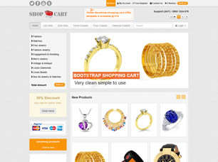 Free eCommerce Website Templates (25) | Free CSS