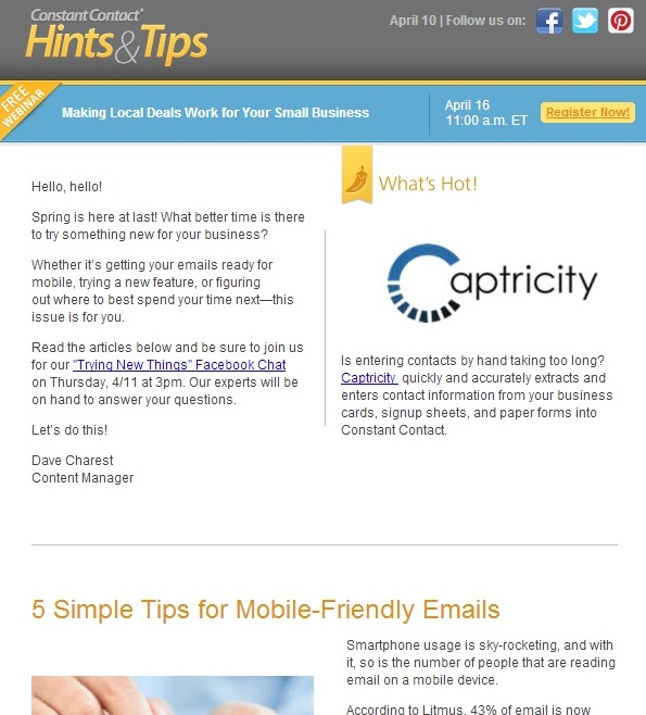 email newsletters examples   Physic.minimalistics.co