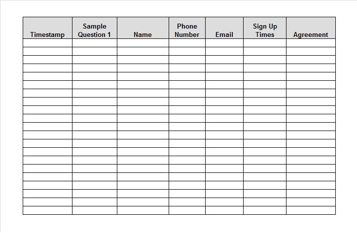 microsoft excel sign in sheet template sign in sheets excel 