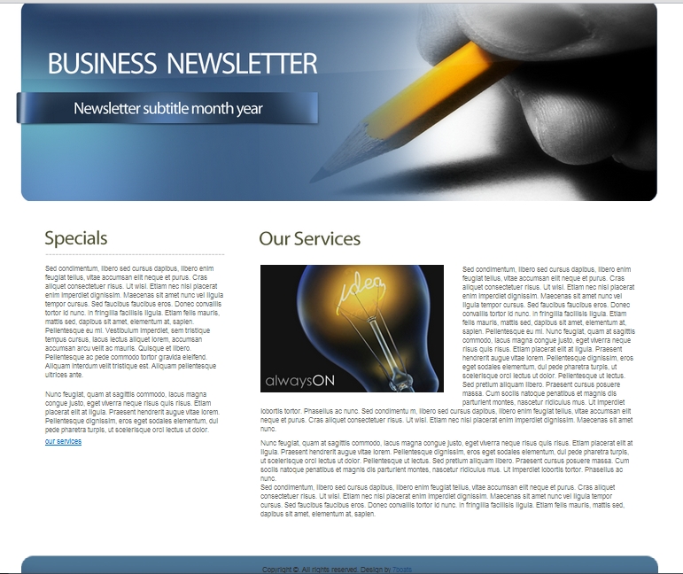 Newsletter Templates, Free Email Templates | CakeMail.com