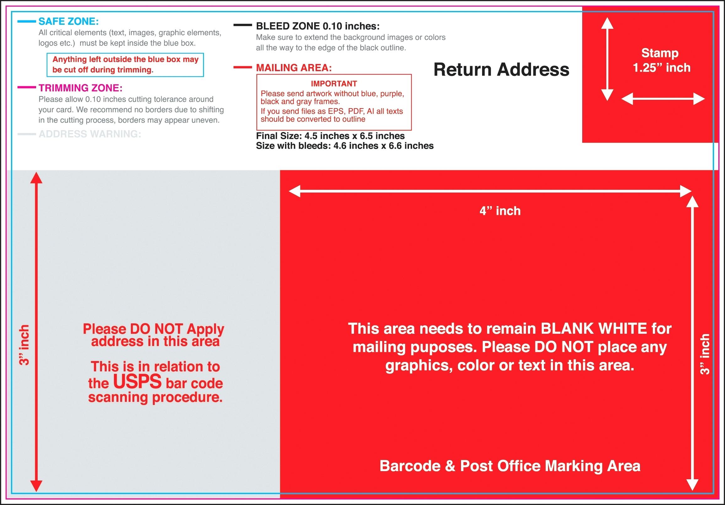 Mailing Regulations for Brochures & Postcards | 48HourPrint.com