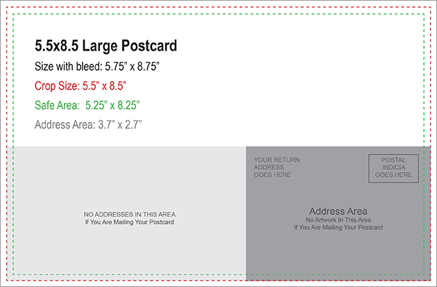 5×7 Postcard Template Fresh Postcard Mailing Template 
