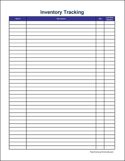 Business Inventory Spreadsheet With Free Printable Inventory 