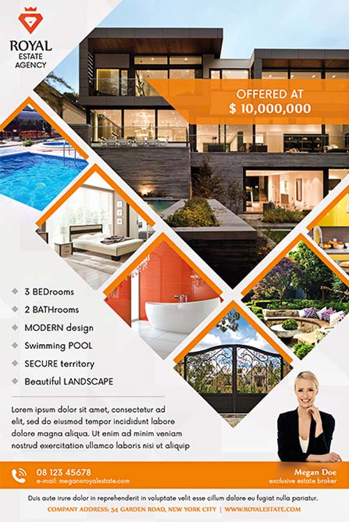 brochure templates for real estate free download download the best 