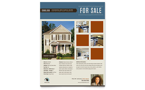 house for sale brochure template real estate flyer templates word 