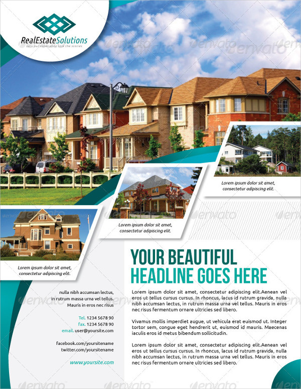 19+ Real Estate Flyer Template   Free PSD, Vector AI, EPS Format 