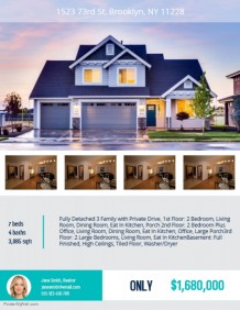 Real Estate Flyer Templates | PosterMyWall