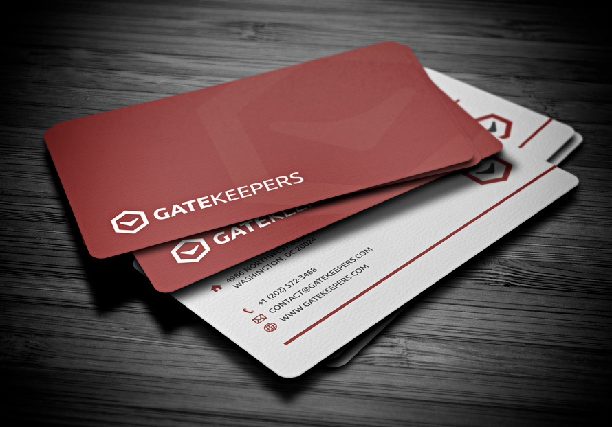 20 Stunning Red Business Cards Design   DesignCanyon