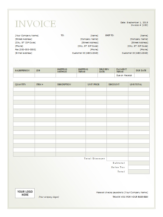 rent invoice template pdf rental invoice template 5 free word pdf 