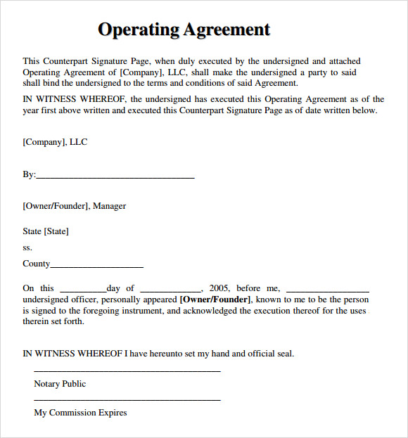 operating agreement template free team operating agreement 