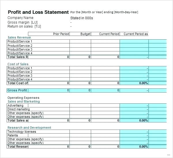 profit and loss statement pdf   SampleBusinessResume.
