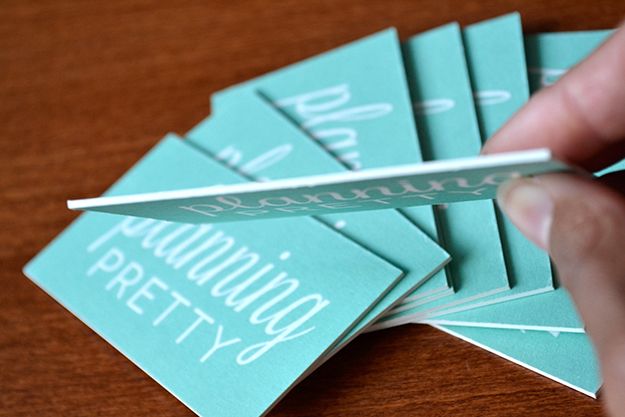 33 Classy Thick Edge Business Cards | Inspirationfeed