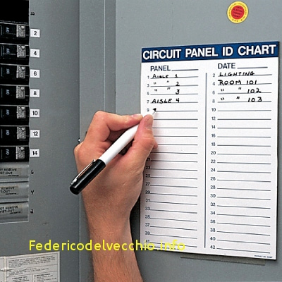 Circuit Breaker Directory Template | printable year calendar