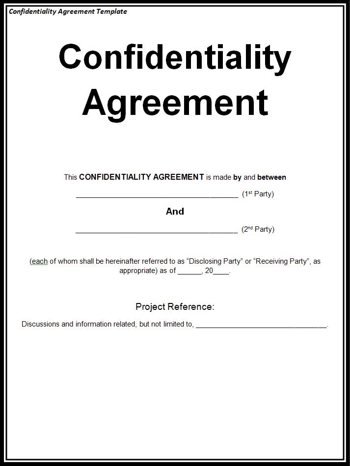 social work confidentiality agreement template why confidentiality 