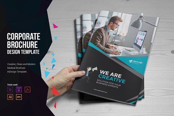 Corporate Brochure Design ~ Brochure Templates ~ Creative Market