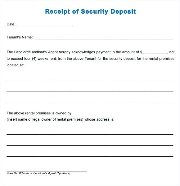 Cash Deposit Receipt Template | Template's