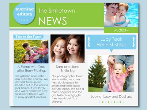 Family Newsletter Template Family Newsletter Templates Family News 