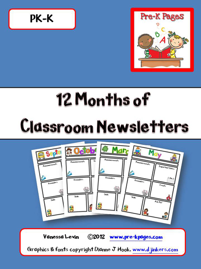 Best Photos of Printable Preschool Newsletters   Free Editable 