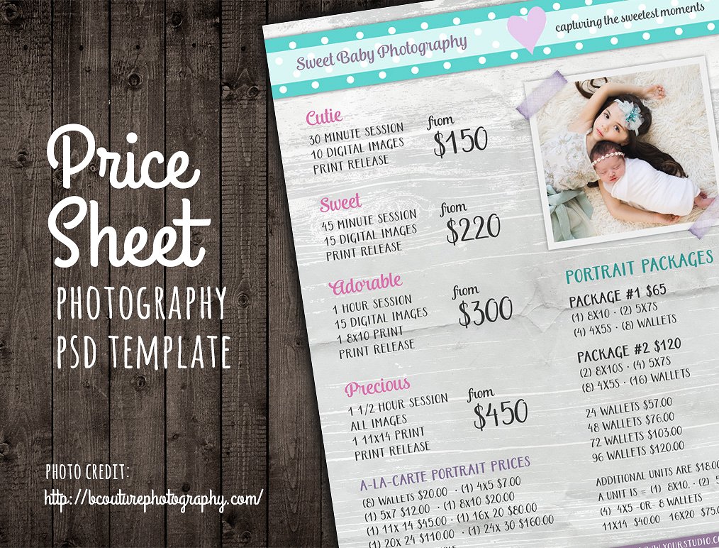 Price List Template in Excel | Free Download   Printable Spreadsheet
