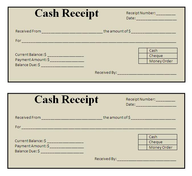 Receipt Template Doc Free Payment Receipt More From Business Free 