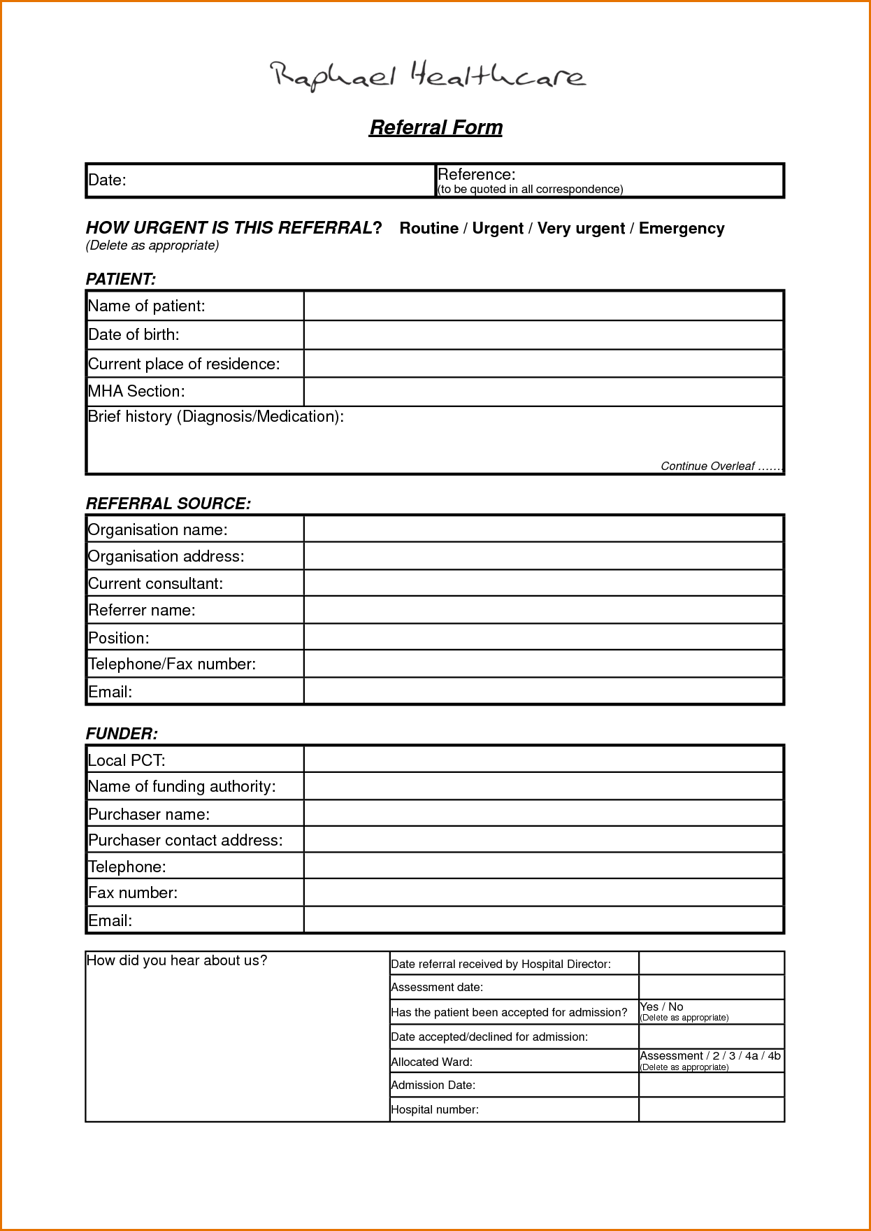referral form templates   Mini.mfagency.co