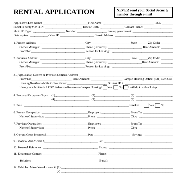 Rental House Application Inspirational Rental House Application 