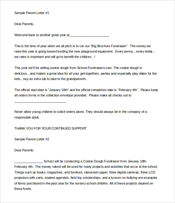 fundraising letter templates 10 fundraising letter templates free 