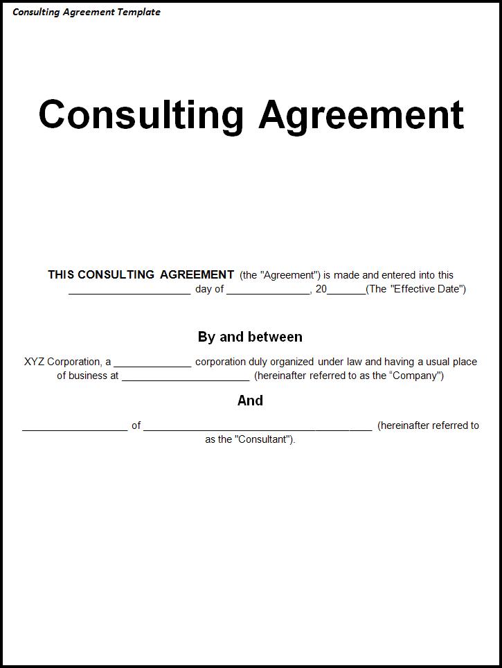 simple consulting agreement template consultant agreement template 