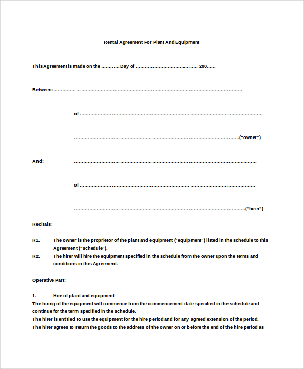 simple rental agreement template 19 basic rental agreement 