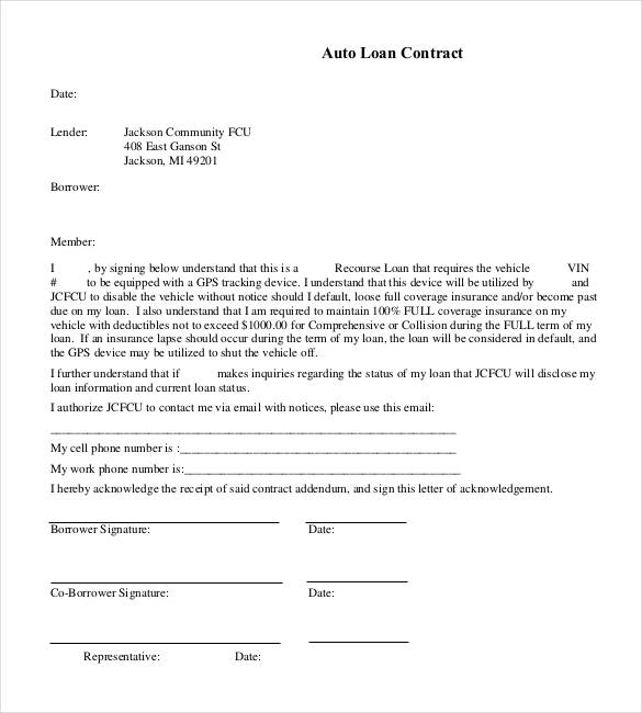 Loan Agreement Template Free  – Simple Loan Contract | Legal Legal 