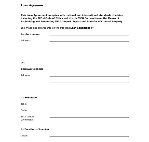 simple interest loan agreement template | koco yhinoha   simple 