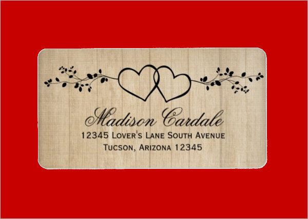 13+ Wedding Address Labels   , PSD Download | Free & Premium 