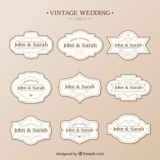 Wedding Label Templates Download Wedding Label Designs inside 